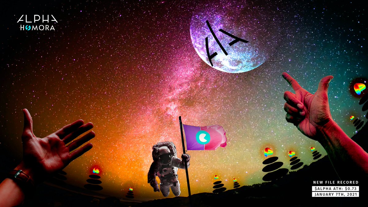 WaifuSpartan's tweet photo. To celebrate the birth of $ALPHA Homora v2, I've made an art to highlight the new era of #crypto in 2021. 

#DeFi will be led by @AlphaFinanceLab, @iearnfinance, @CreamdotFinance, @SushiSwap, @BalancerLabs, and @CurveFinance working together in harmony.

🍿https://t.co/KtRwMSFMjv https://t.co/3NeBn3OMPr