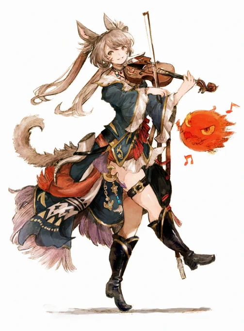 愉快な演奏家(FF14詩人) 