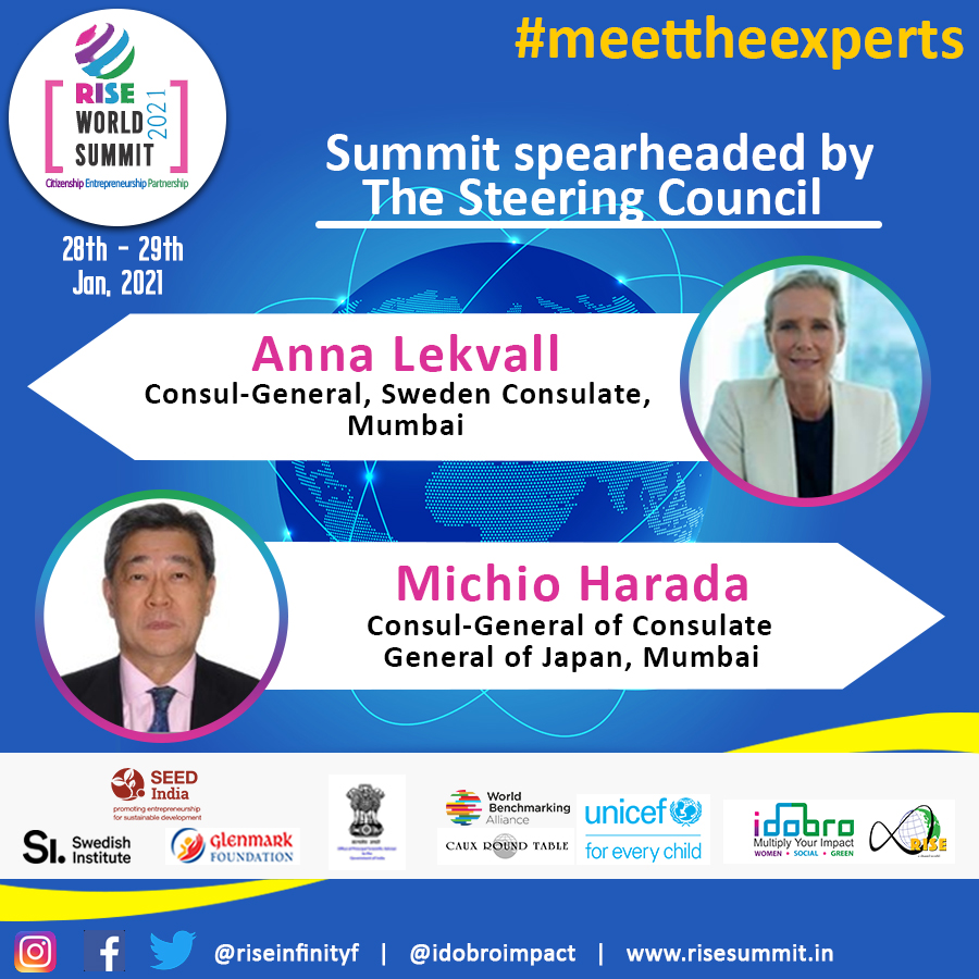 RISEInfinityF's tweet photo. Meet the Steering Council Members of the Virtual RISE World Summit 2021 
Dates - 28th -29th Jan 2021. 
Visit our website to REGISTER - https://t.co/Pzgm2HmLXo  

#idobro #rws2021 #RISEworldsummit2021 #meettheexperts #riseinfinityfoundation #unicefindia https://t.co/sxKLfCvYcy