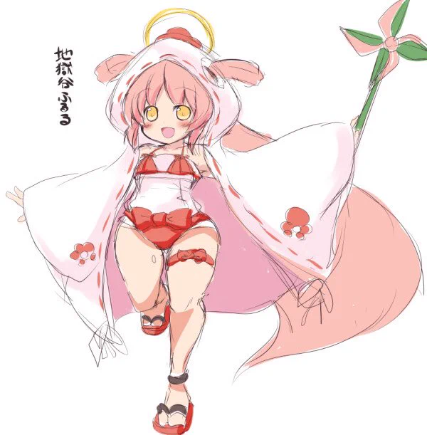 昔描いた絵を発掘したまもるクンは呪われてしまった地獄谷ふるるちゃん 