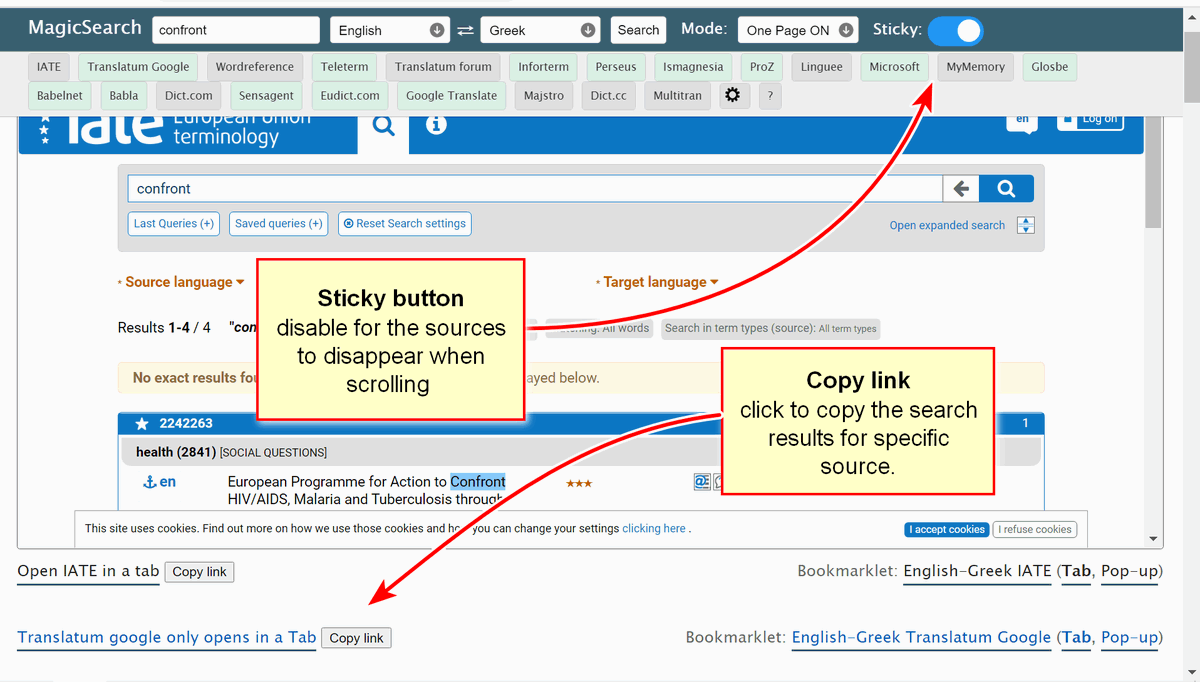 2021 Magicsearch update with Sticky and Copy link options codenamed "Goodbye Mr. President".
translatum.gr/forum/index.ph…