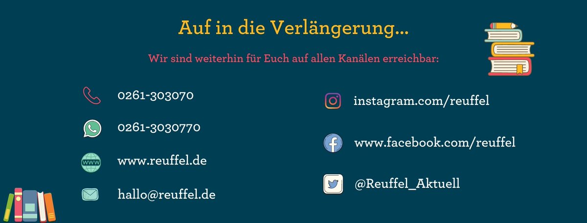 Reuffel_SALON's tweet photo. Wir gehen in die Verlängerung und sind weiterhin auf allen Kanälen für Euch da. Unseren besonderen Weihnachtskurier-Service gibt es auch noch bis morgen: https://t.co/612zCJ3CsJ https://t.co/PRmNJnlQMU