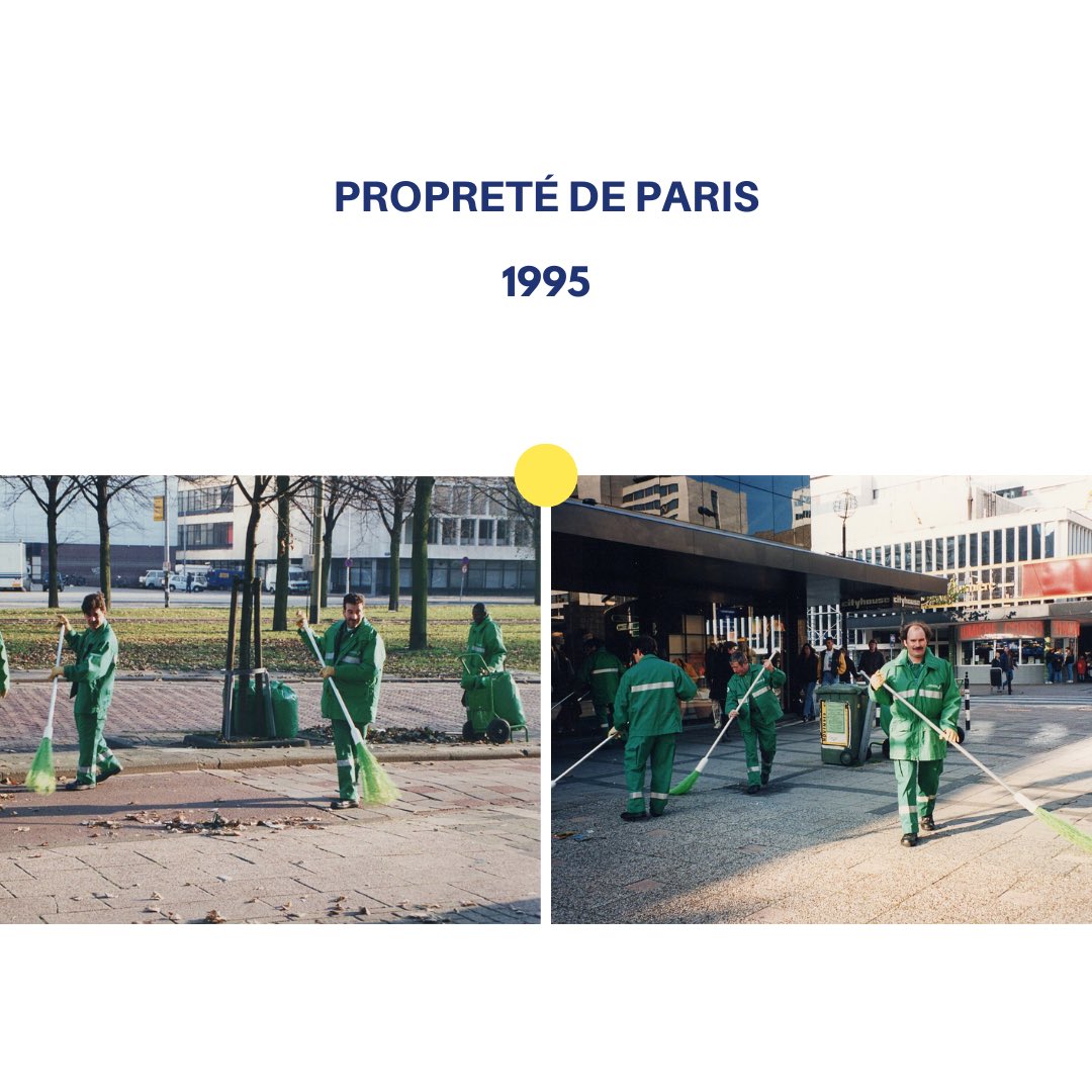SikkensPrize's tweet photo. ● Sikkens Prize 1995

The city cleaning department of Paris received the Sikkens Prize for the consistent use of the color green in materials and clothing, which led to an awareness of the problems of waste and the environment in the population of Paris.
https://t.co/EdRz7bxJDL https://t.co/UAmR6W9WQH