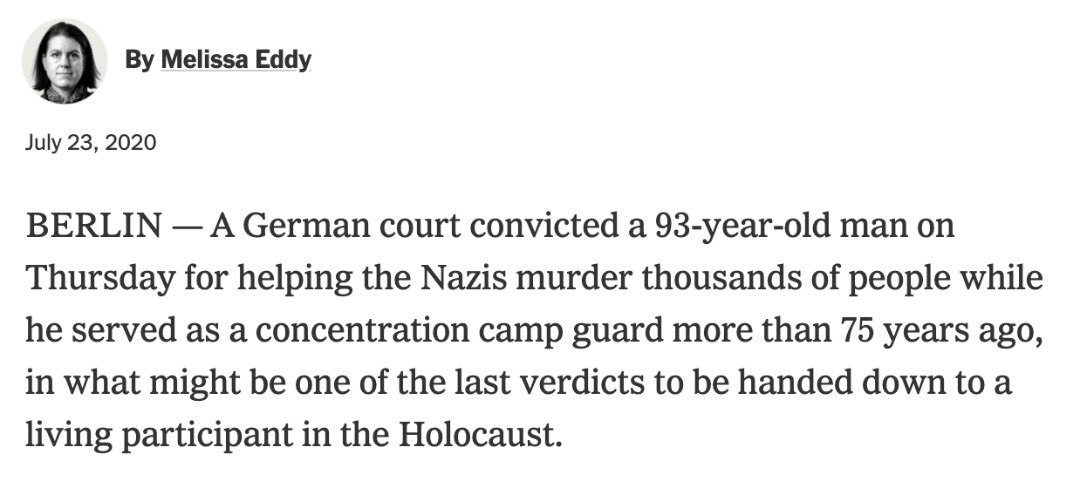 Nazi war criminals are still being prosecuted to this day, even *guards* are being convicted. A similar end awaits officers who allow their subordinates to kill and maim civilians. Time sneaks up on all of us – that time will come. This knowledge should moderate behaviour. /10