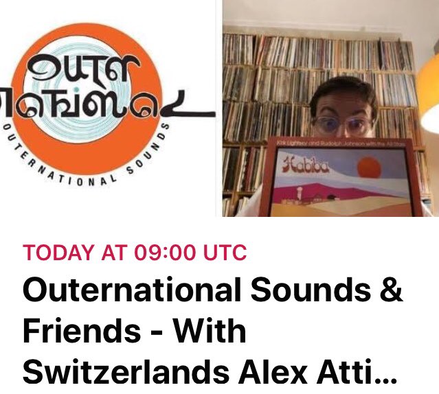 Outernational Sounds & Friends up at 9am-12 BST with Switzerland’s finest Alex Attias Of Visions Recordings with a Beautiful Spiritual Jazz Mix! A few non jazz bits from me before & after! Come! pointblank.fm   @OuternationalSS @PointBlankFM @AlexATTIAS