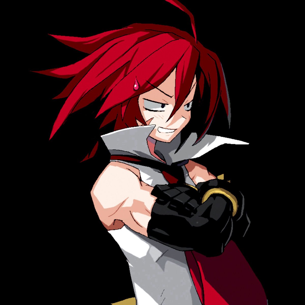 fateablaze's tweet photo. A comical bead of sweat fell from his temple as he folded his arms across his chiseled chest.

"Do I really look that young to you? I know the art style of my series can be deceiving, but is it really that bad?

Sometimes I wish I can do that. People depend on me though." https://t.co/ezD4hMZomx