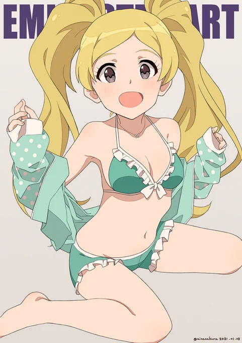 エミリー「お仕事中の仕掛け人さまはとても熱心に私を見てくださいますね。…すこし照れてしまいます。」
#ミリフェチ
#エミリー・スチュアート生誕祭
#エミリー・スチュアート誕生祭2020 