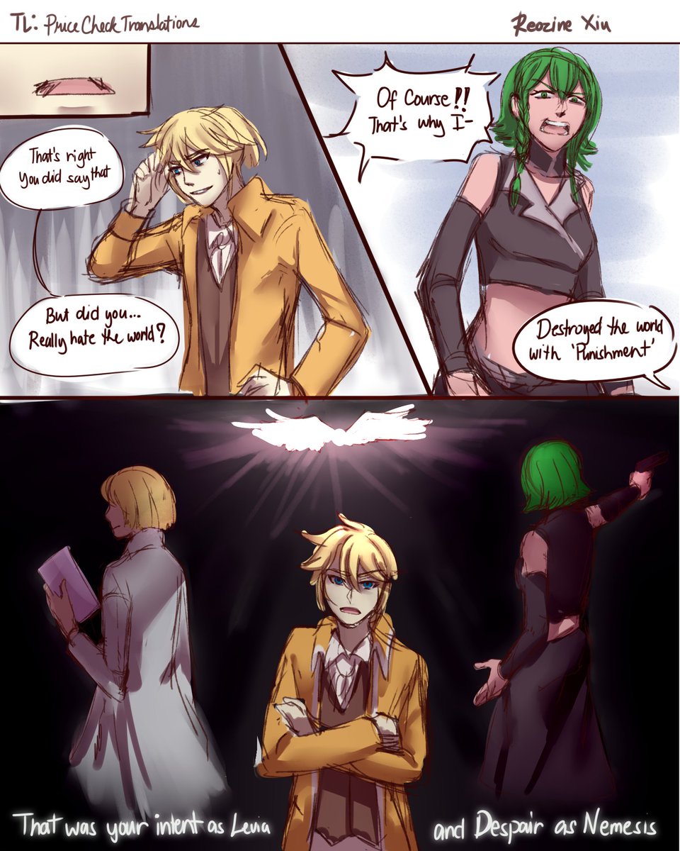 reozine_xiu's tweet photo. Drew one of my fave scenes from MOTHY,,,, AAAaaaaa it was so good 😭😭💕💕

#GUMI
#KagamineLen #KagamineRin
#HatsuneMiku #EvilliousChronicles
#MegurineLuka
#Vocaloid

(3/7) https://t.co/CYzuJXm4iq
