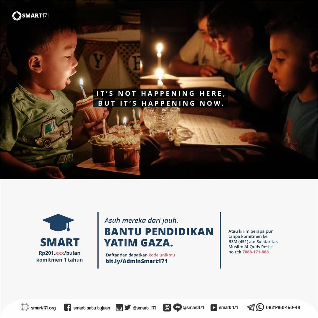 anisdewi22's tweet photo. 🇯🇴 ASUH MEREKA DARI JAUH 🇯🇴

Daftar jadi orang tua asuh ke ⭕ https://t.co/hdKNqbCTx6

#asuhdarijauh
#freepalestine
#supportGaza 
#orphan
#smart171
#baikberisik
#baikberisiknyasmart https://t.co/k40mUr3Tii