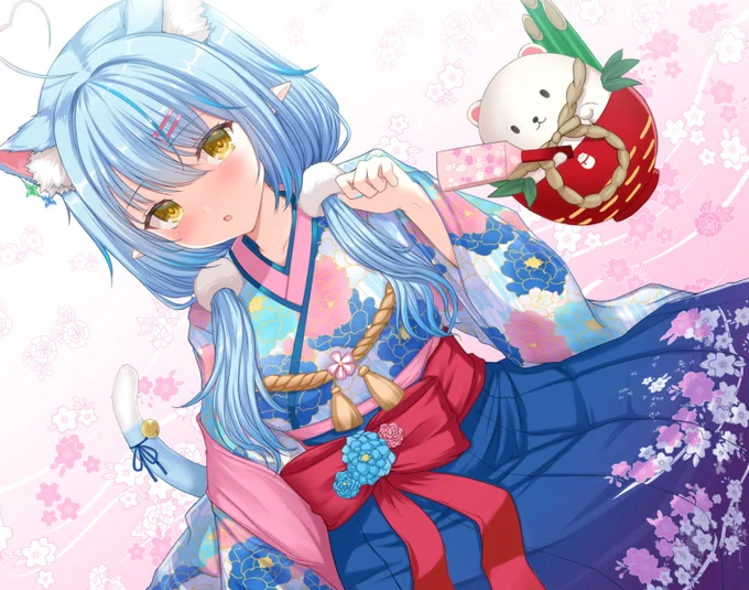 あけおめラミィちゃん
ネコミミがげぼかわ
#らみあ〜と 