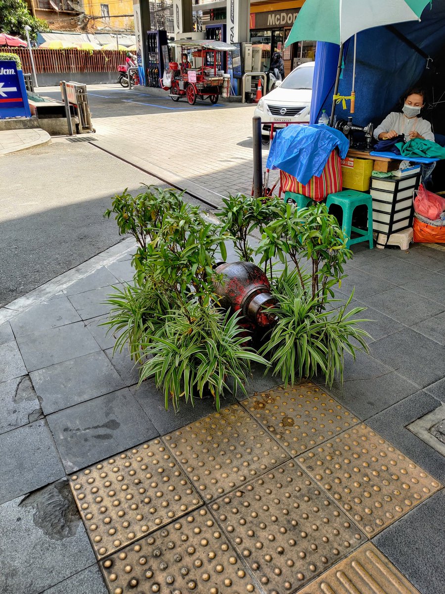 Guess the fire hydrant wasn't all that attractive?
#Bangkok #Thailand