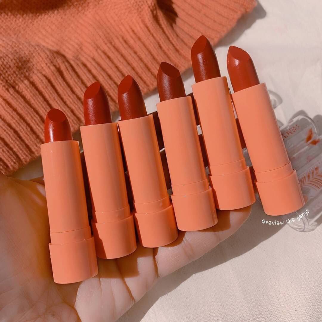 nonewz_'s tweet photo. 📌ส่งเซตละ 199 ฿ 💄💄💄💄💄
📮J&amp;T. 50฿ 🎈🎈

Set lip Peach soda🍑ลิปแบรนด์ Tanako แบรนด์แท้ ได้ 6 แท่ง 6 สีสวย แพคเกตพีทๆสุดน่ารัก พกพาสะดวก สีสวยมากกกก  โทนส้มอิฐ https://t.co/rrScEAs0fe