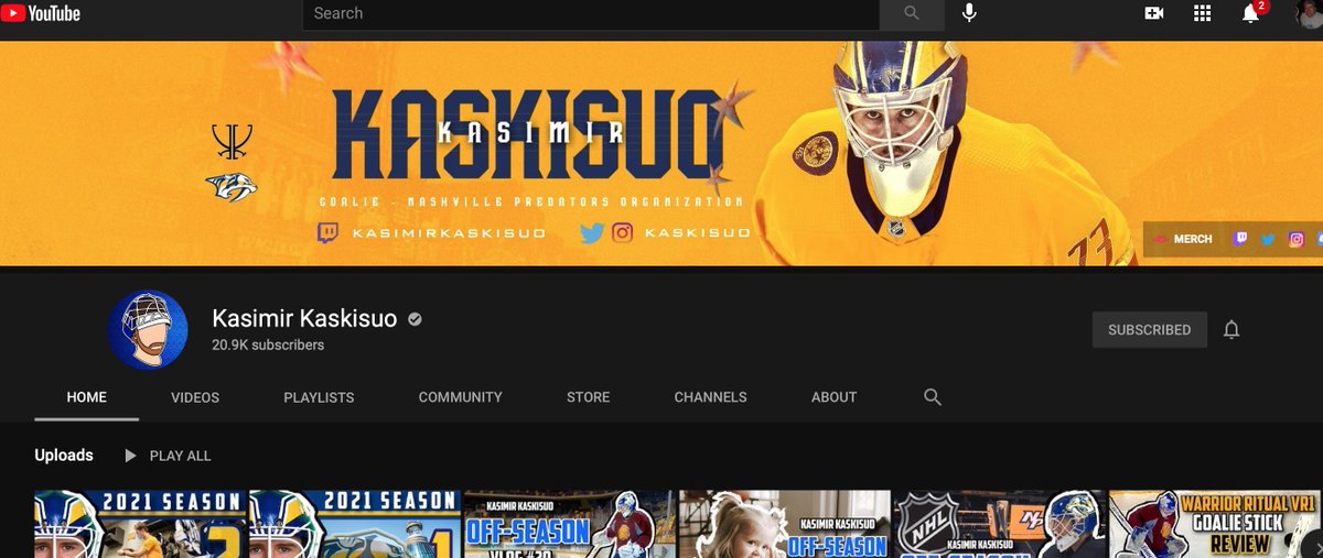 mark_hodl's tweet photo. @Kaskisuo @YouTube @PredsNHL Subscribed! I dig the vlog. Keep up the good work! https://t.co/ImqXtRslFq