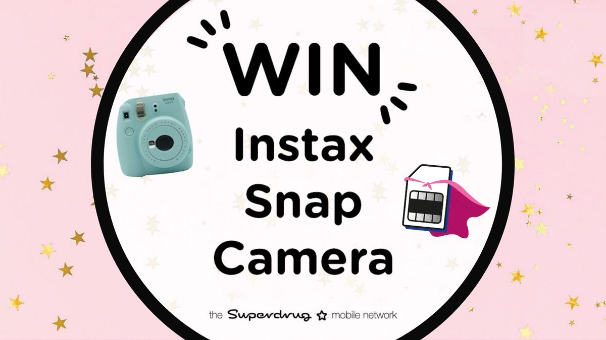 RT & follow @superdrug 2 #WIN an Instax Snap Camera from @superdrugmobile! Competition ends 23:59 08/01/21, Ts&Cs apply please see bio ❤️ 16+ and UK Only. Superdrug Stores PLC is the promoter.