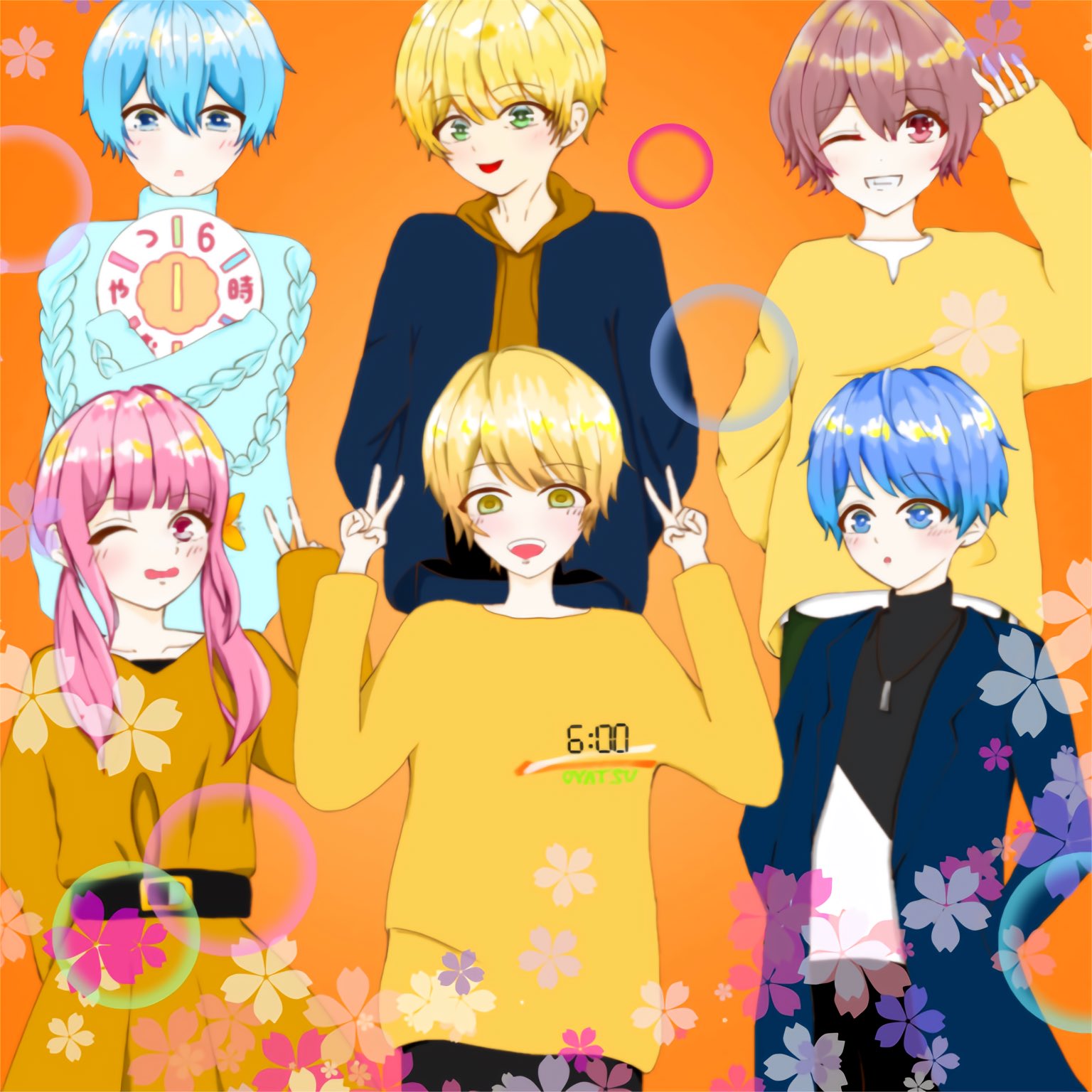 6時のおやつ ぷりっつ あっきぃ なーな かあいいちゃん 6時