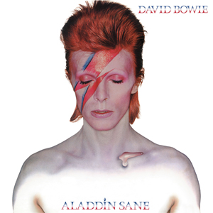 Pin-Ups came only six months after perhaps his most famous album and his most mistakenly-named avatar, Aladdin Sane.A LOT of people describe the lightning bolt Bowie as "Ziggy Stardust" - NOT TRUE! Ziggy had a sun-disc on Bowie's forehead, Aladdin Sane the iconic lightning bolt.