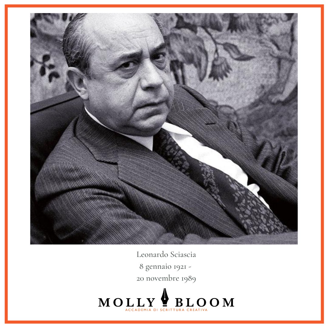 Oggi ricorrono 100 anni dalla nascita di #LeonardoSciascia 

#Sciascia #8gennaio #MollyBloom #letteratura