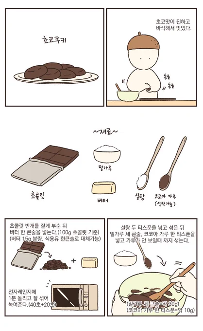 초코쿠키는 맛있다. 