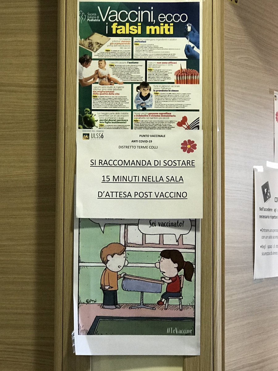 🌸🌸🌸🌸🌸Fatto!
#iomivaccino
Anti COVID-19