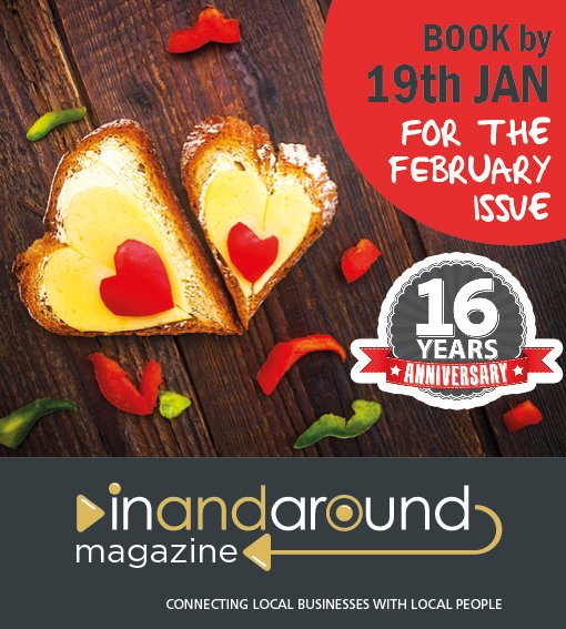 Deadline for FEBRUARY 2021 Issue - book by 19th January to feature your business in the next issue, be seen in 15,000 homes across Telford! (Reach 30,000 homes over a 2 month period).
#localmagazine #telfordmagazine #inandaroundtelford #inandaroundmagazine #telford  #shropshire