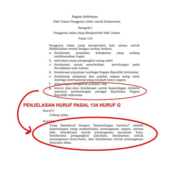 JogjaUpdate's tweet photo. berdasarkan UU nomor 22 tahun 2009 Pasal 134 tentang Lalu Lintas dan Angkutan Jalan.
@constantane https://t.co/XhWu1JzKPN