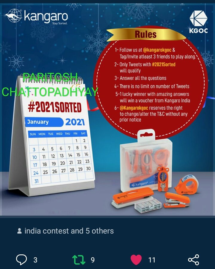 i_paritosh's tweet image. WELCOME 
#2021Sorted
@KangaroKGOC
Join
@toposant55 
@anshubhoj 
@e_sri_hari 
@KanchanKrChatt4
@Shalu_Nandini
@BhavikaRajaswan
@khambaty_rehana
@MunmunD77420711
@mysterioussu
@RubyAga9339
@Sandeep13_
@Param_Sidhu77
@Racer_Veb
@sonali31104
@imPalak18
@bliss_berri
@priyankaspeakes