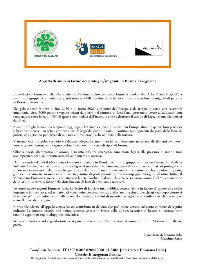 Emmaus-Italia tweet media