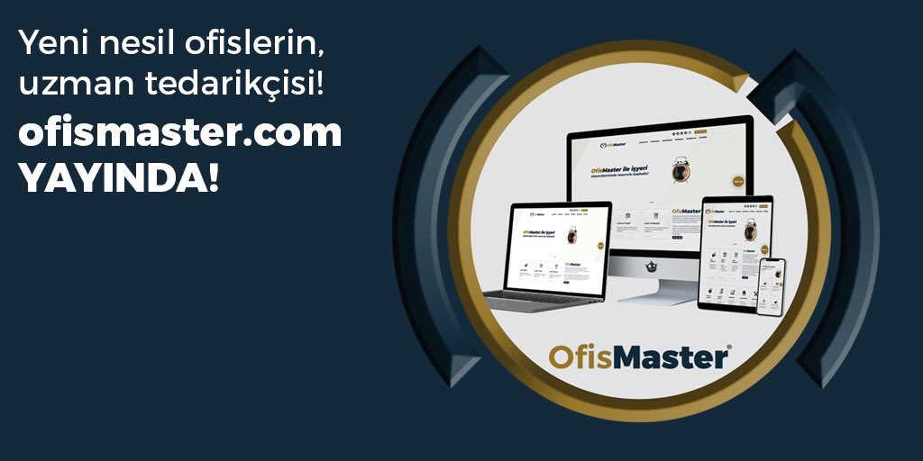 OfisMastercom's tweet photo. OfisMaster web sitesi artık yayında! Zenginleştirilmiş içeriği ve renkli tasarımıyla şimdi çok daha ilgi çekici.
#OfisMaster #OfisMalzemeleri #website #ofis #tedarik #office #supplier #ecommerce #YeniNesilOfisTedarikçiniz! https://t.co/tTncjuVNKr