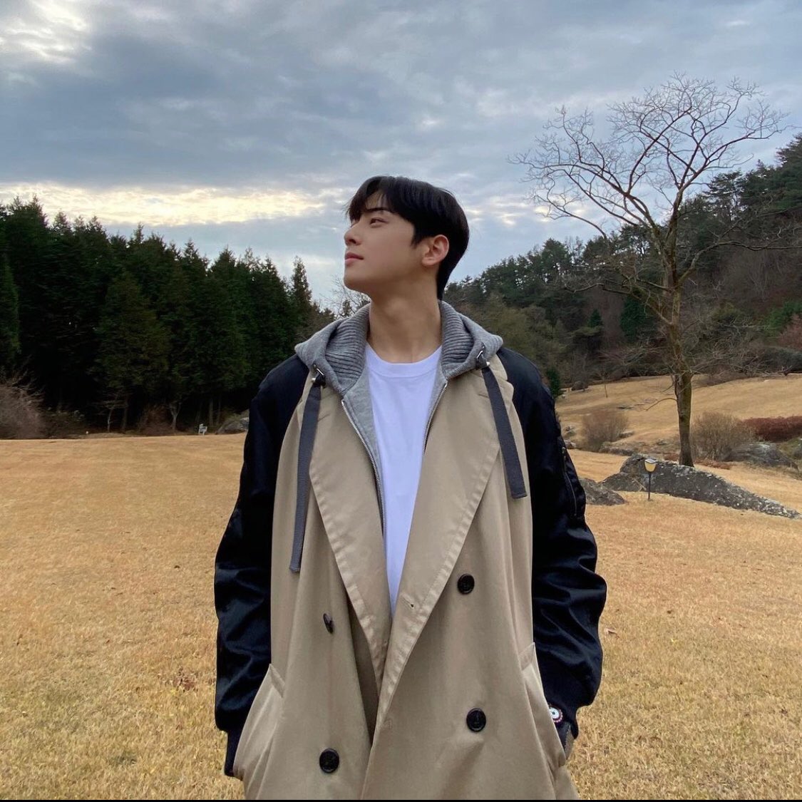 CHAEUNWEOO's tweet photo. The weather was kinda cold, but it can't stop me from taking pictures. Just look at the scenery, ain't it beautiful? https://t.co/WVJRIoLGvH