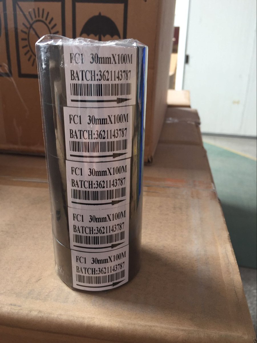 #Xinxiang #Fineray Tech Co., Ltd, direct manufacturer for #FC1, #FC2, #FC3 hot #coding foil, size can be customized, any needs, pls feel free to contact us by WeChat/WhatsApp: +86 18337102027