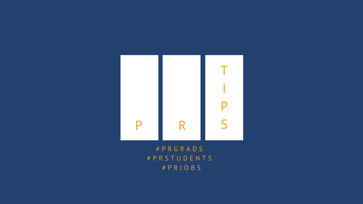 PaulMacKenzie_C's tweet photo. PR Career Tip: Check and check again your application for typos: you are applying for a job that demands exemplary attention to detail. Get it wrong at the application stage and your PR career will flounder before it has even started
#PRGrads #PRStudents #PRJobs https://t.co/J42KZRxUlJ