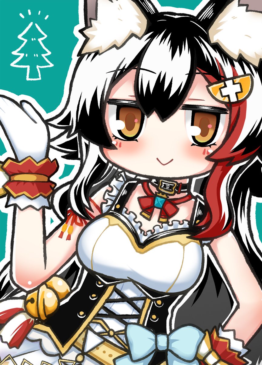 大神ミオ 「✋?
#みおーん絵 」|足が折れたのイラスト