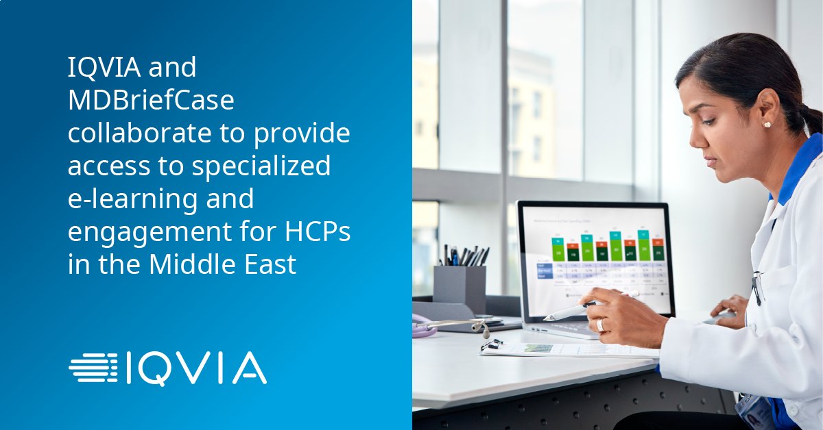 IQVIA_HCPSpace's tweet photo. IQVIA in collaboration with MDBriefCase Group Inc., a pioneer in accredited CME programs, brings flexible on-demand medical e-learning solutions. 
Sign in to #HCPSpace to learn more  https://t.co/Qa8DRl1Qrn https://t.co/5c4vyc1H4i