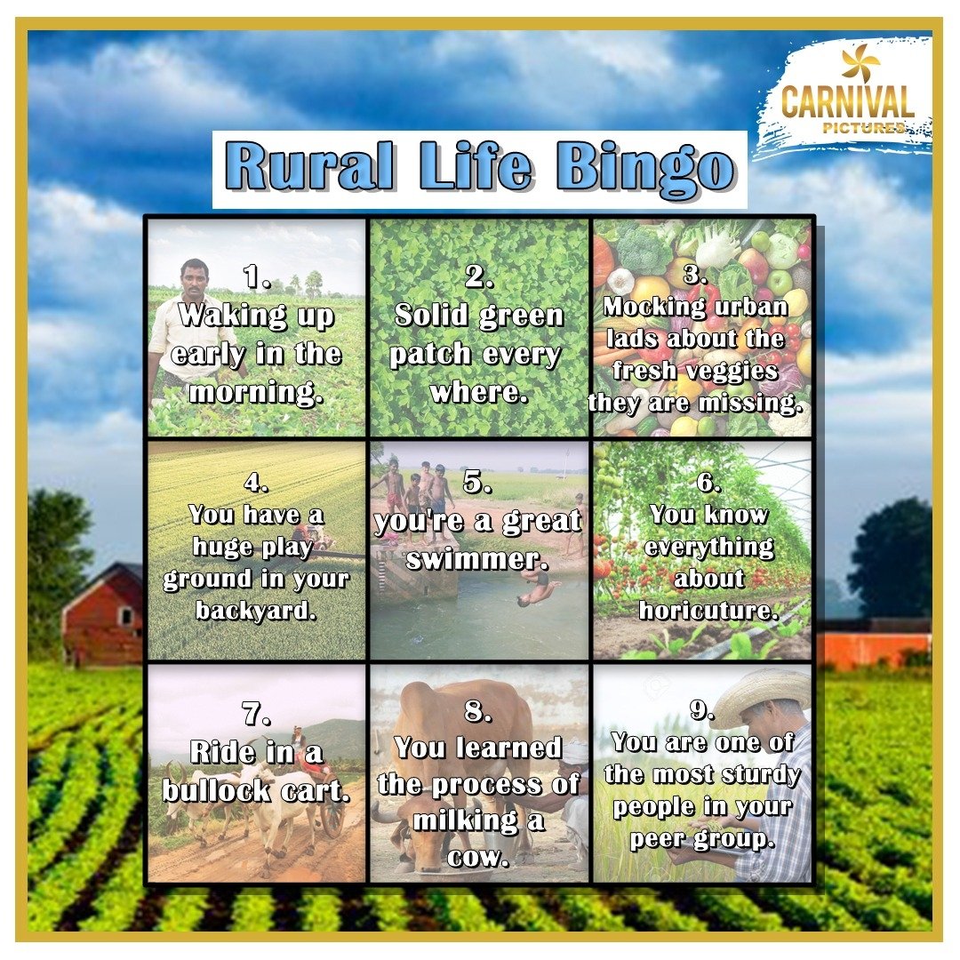 mdkd_carnival's tweet photo. How many traits match you? Share the result with us! 
#engagementpost #bingo #bingochallenge #rurallife #rural #secondchance  #MereDeshKiDharti #mdkd #DrShrikantBhasi #VaishaliSarwankar #CarnivalMotionPictures #comingsoon #bollywood #bollywoodmovies #thisjanuary https://t.co/GW6Wr5o2K7