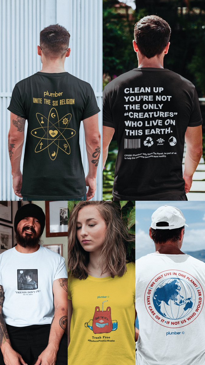 plumberofcid's tweet photo. @flutulangs Ayo gan yg minat Kaos lokal nya!
Bahan dijamin Adem 100%
Material Cotton Combed 20&amp;30s
Sablon Rubber &amp; poly print
-
Shopee : https://t.co/rwPV73LHUn
Tokopedia : https://t.co/JZfWiG7xb0
Pssst Ada diskon dan Cashback lho!
.
Social Issues/Campaign tees
-
IG : @plumberofficialid https://t.co/xQ3cOewHBW