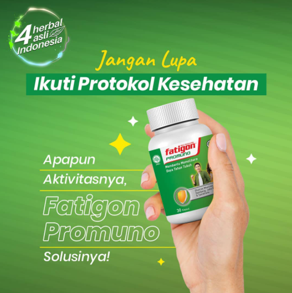 tvOneNews's tweet photo. Dengan kombinasi 4 bahan herbal alami asli Indonesia, Fatigon Promuno dari @fatigon_id berkhasiat untuk memelihara daya tahan tubuh kita. Selain itu, kandungan herbalnya bikin #FatigonPromuno aman untuk dikonsumsi 3x sehari! Dapatkan segera produknya di https://t.co/KGCtEqHRdG https://t.co/jZK8cLLUWT
