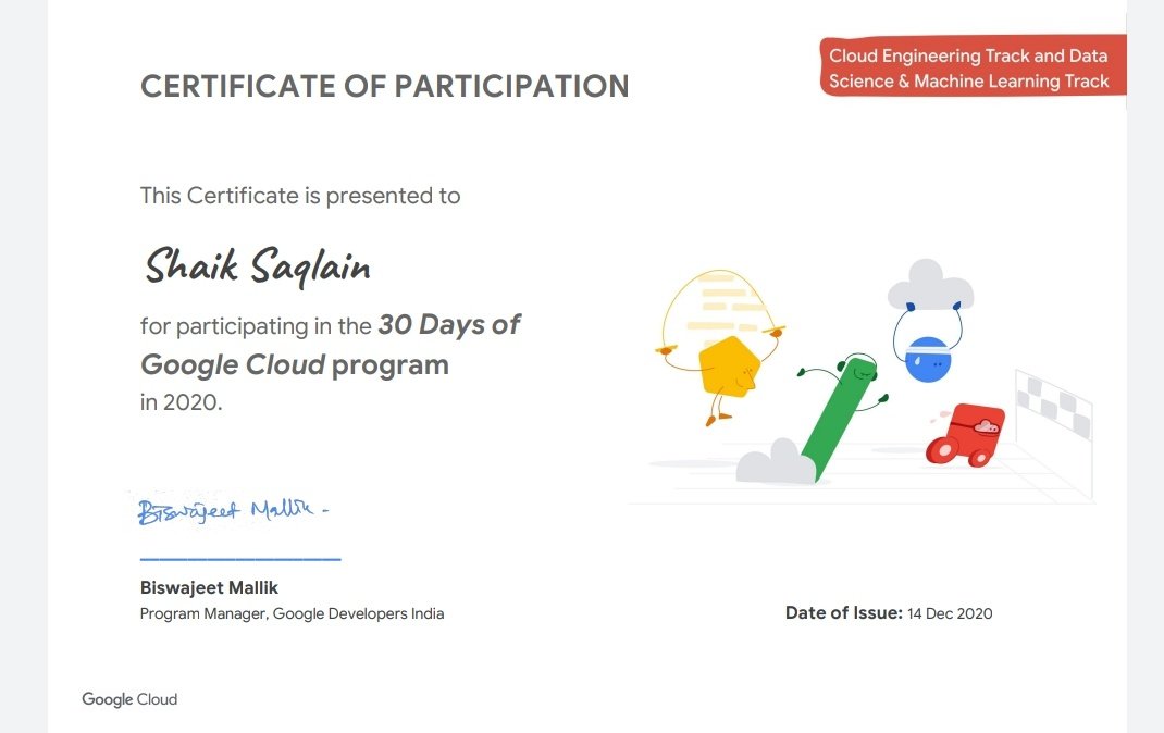 SiriussLucifer's tweet photo. Yay..!
Finally received my swags for completing 30 days of Google Cloud Program😁🕺🏼🔥💥
It was great experience with #30daysofgooglecloud and learning about Google cloud.
Thanks a bunch☁️
@GCPcloud @googlecloud
#googlecloudplatform  the opportunity.
#googlecloud #qwiklabs https://t.co/qcj40oBNJu