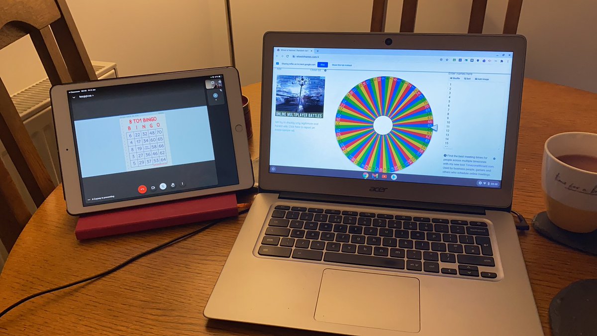 StreetlyDrama's tweet photo. @StreetlyAcademy @StreetlyYr8 Miss Copsey’s is attempting an online bingo this morning for 8TO1! George and Lucy were the BINGO winners 🎉 #ignitingpassion #virtualform #funfriday https://t.co/jHBrgkRZeq