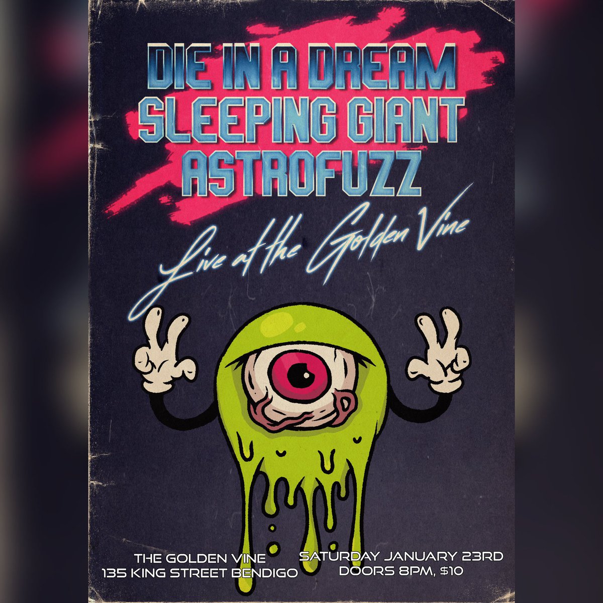 sleepinggiantau's tweet photo. We are back Jan 23rd at The Vine! https://t.co/mE27kxsKwg