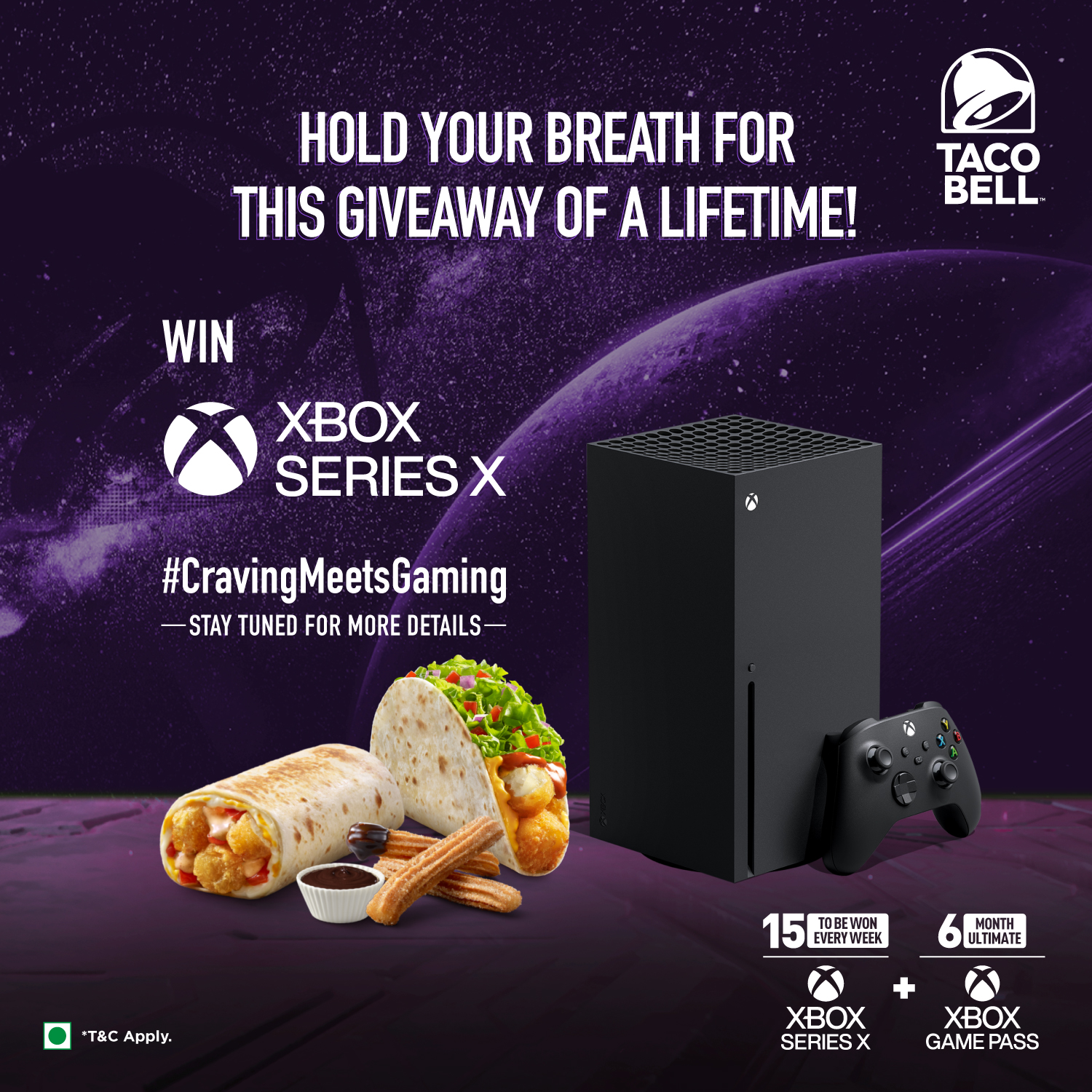 best time to win taco bell xbox