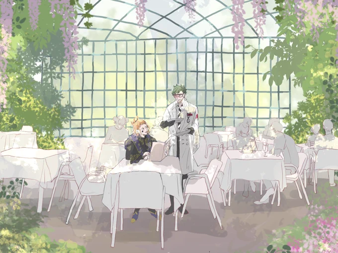 5章中編にまつわる妄想お絵描き。後編楽しみ!! 