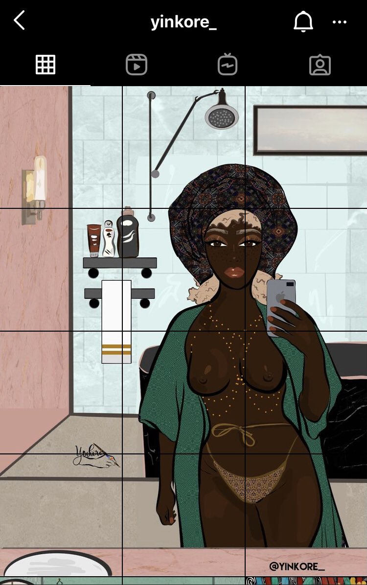 item2026's tweet photo. Magazine 

@yinkore_’s instagram is criminally underrated 

with her vibrant and rich illustrations 

injecting a plethora of color into every design 

extra points for her magazine-like use of the grid layout. https://t.co/HIbkJo3aGc
