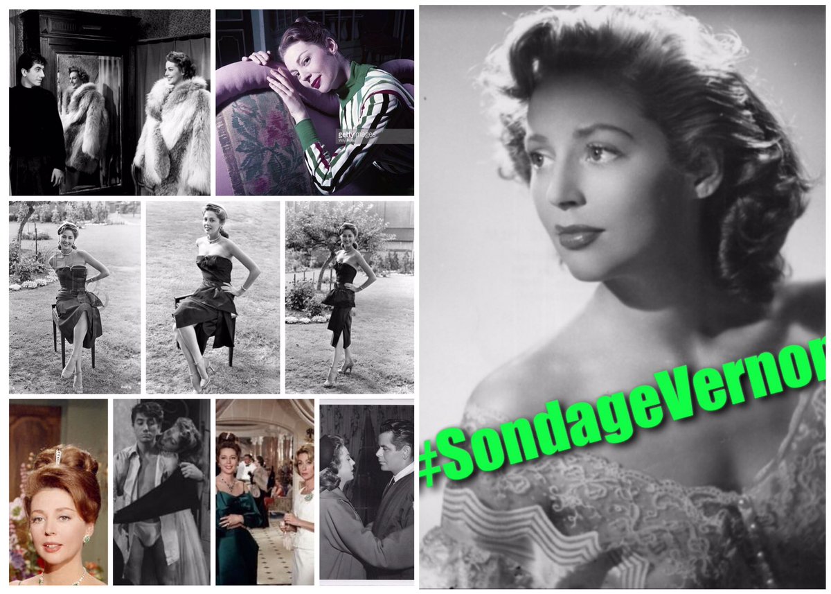 Un standing, une tenue, une classe quel que soient ses rôles (et encore aujourd’hui).40 ans de cinéma puis 40 ans de peinture !Et ce 9 janvier, elle fête ses 97 ans :Vive ANNE VERNON !Quel est votre film préféré avec elle ?Rep unique jusqu’au 10/01 23h au  #SondageVernon