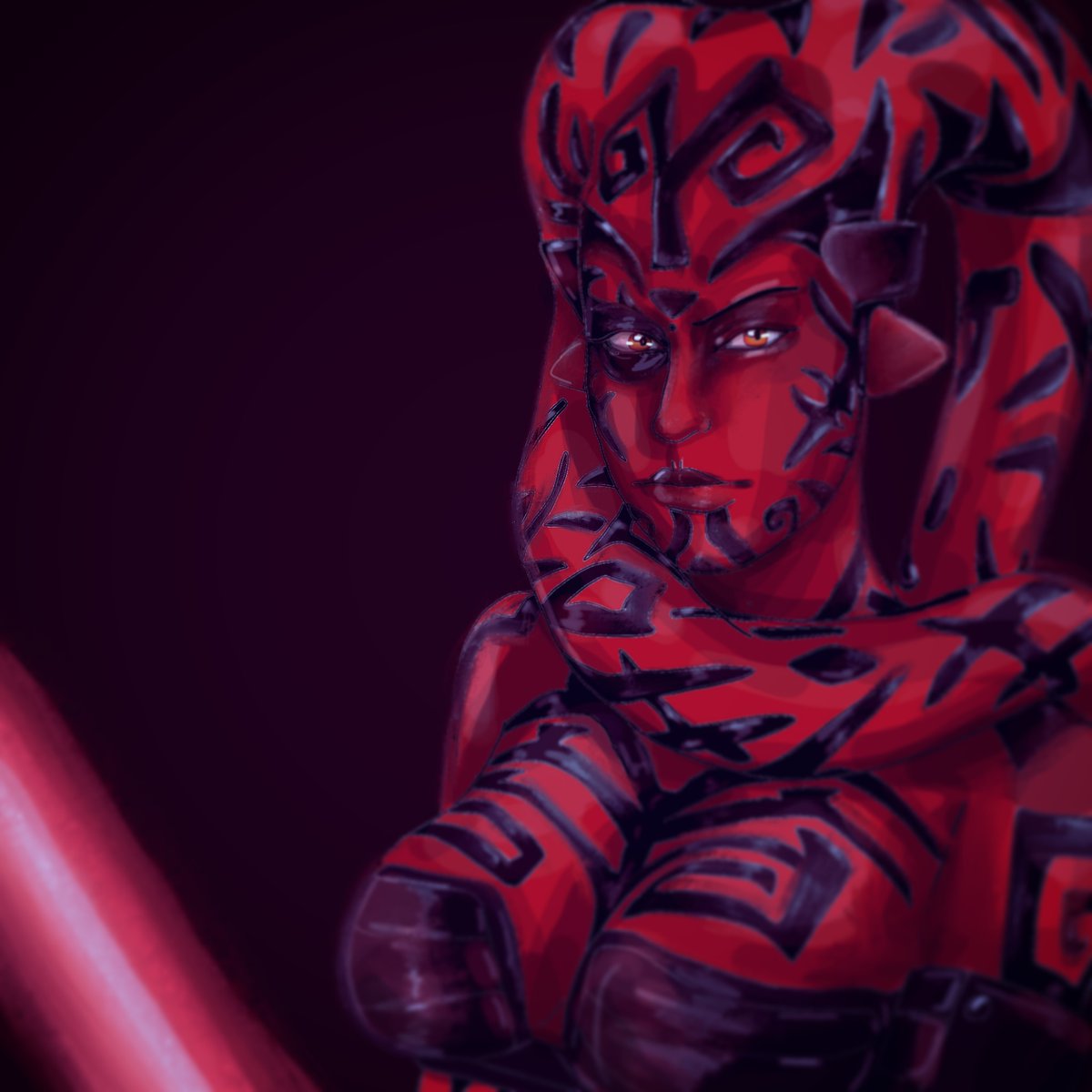 cottenwerewolf's tweet photo. Cute Sith lady 💃🕺
°
°
#art #digitalart #digitalsketch #sketch #digitalillustration #digitalpainting #starwars #darth #darthtalon #sith #sithlady #darthtalonfanart #fanart #sexyart #darkside https://t.co/LoEXeVbh4U