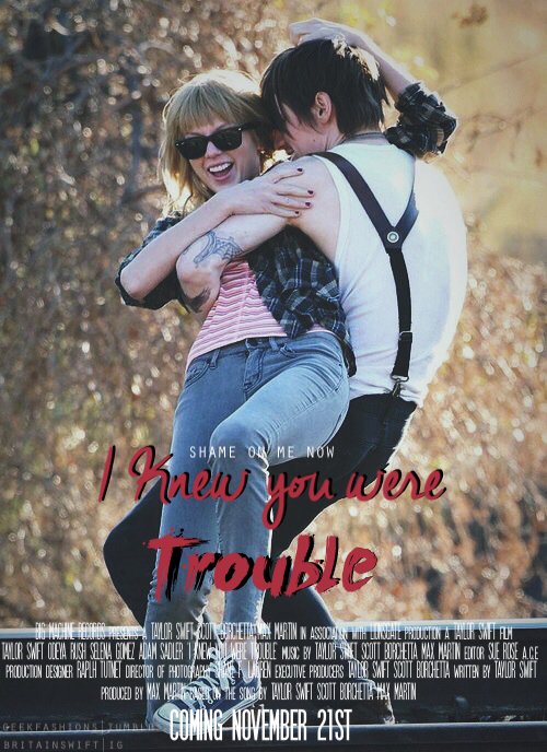 I knew you were trouble