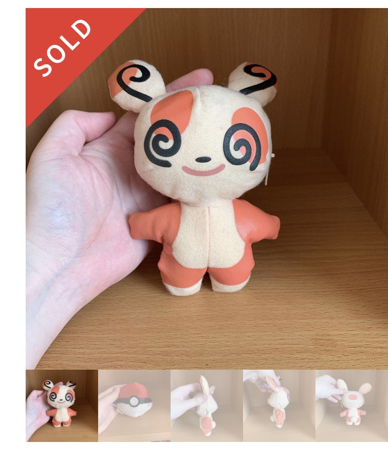 吟子 で これ月末発売のポケモンfitなのかな 原作1と7しかやってないから過去に出たやつか分からないし パッチール ぬいぐるみ で画像原作して ぶちが1番近いのは見つけたけど色味と縫い目が違う気がする
