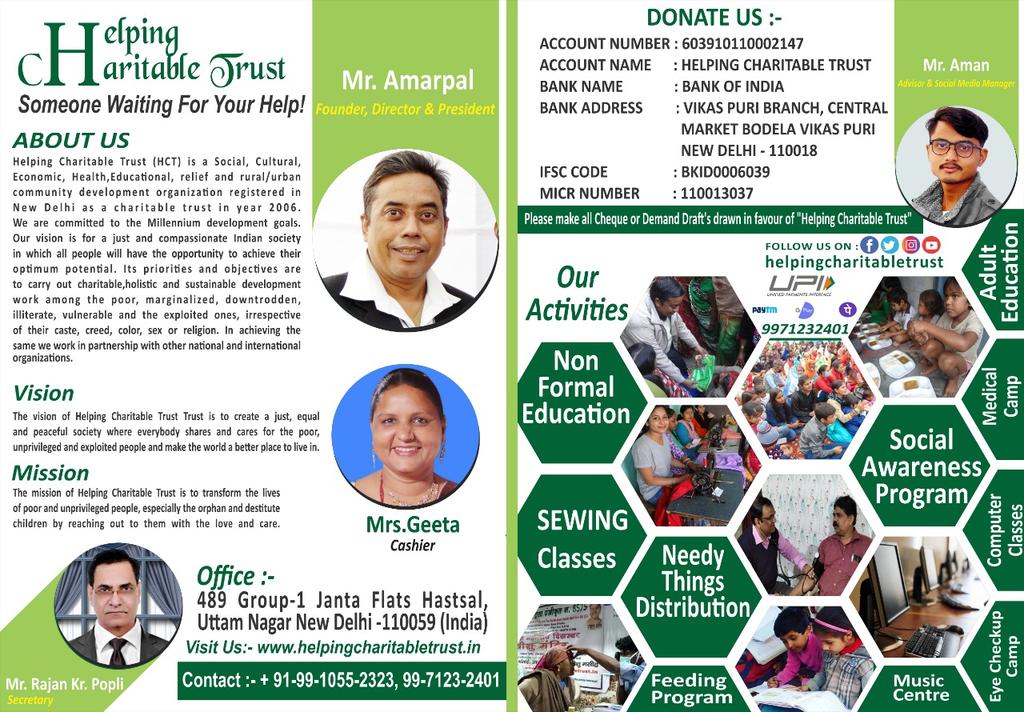 #helpingcharitabletrust #help #donate #pastoramarpal #amanpal489