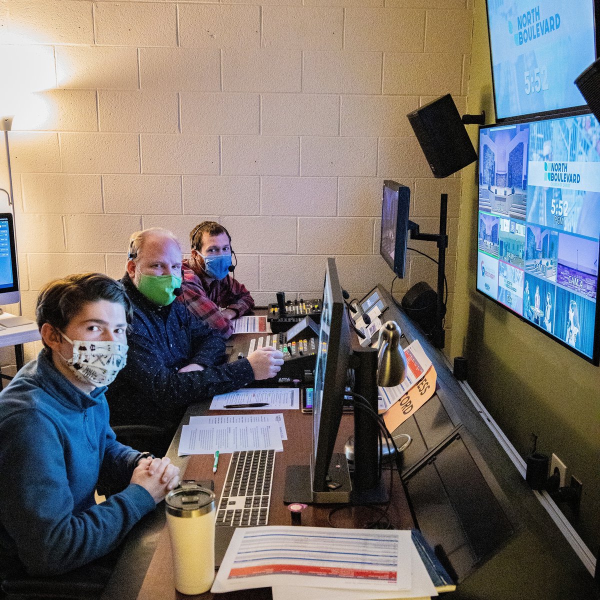 northboulevard's tweet photo. A big shoutout to our Production Team and Volunteers who help make Boulevard Online possible every Sunday morning! Thank you for using your skills to bless our congregation, all for the glory of our God!
#NBproduction #northboulevard #nbserve https://t.co/4Nng5eL9SV