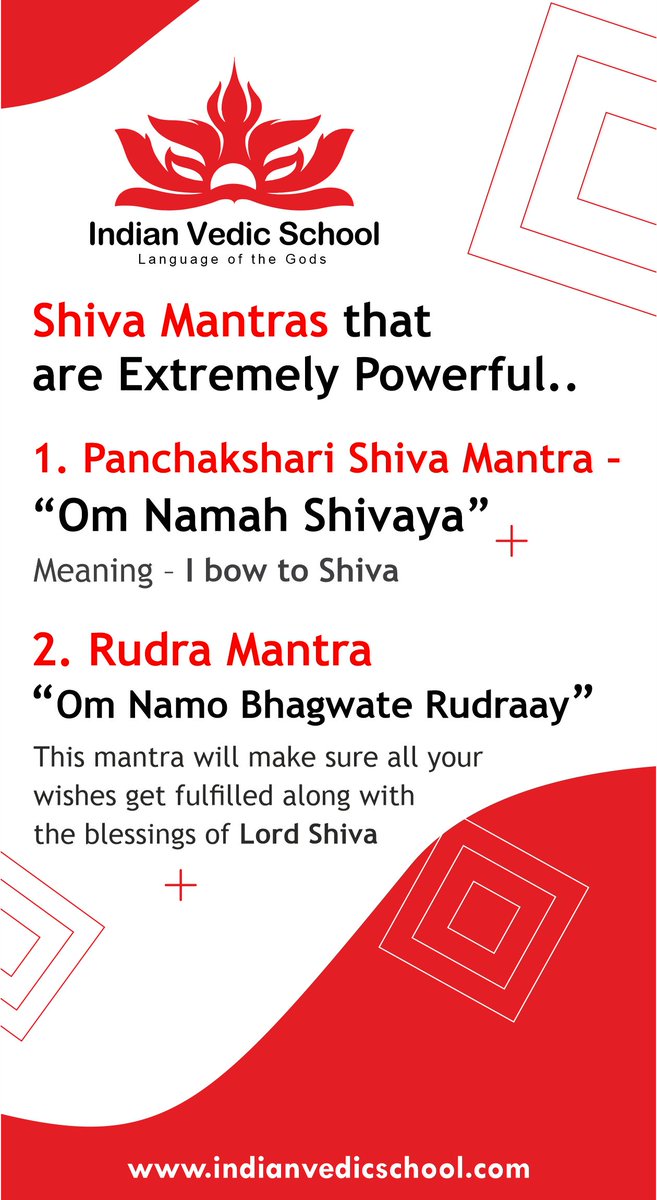 Shiva Mantras that are Extremely Powerful...

#indianvedicschool #vedicschool #indian #vedic #school #languageofthegods #LanguageOfGods #vedas #upanishads #mantras #tantras #yantras #shivamantra #lordshiva #shiva #mantra #omnamahshivaya #rudra #RudraMantra