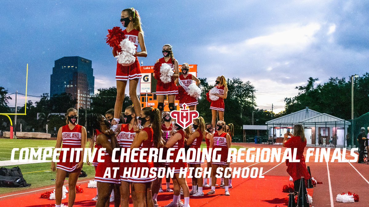 Good luck to Competitive Cheerleading who is competing at Hudson High School today in the Regional Finals!  Good luck Highlanders! <a href="/lhpsnews/">Lake Highland Preparatory School</a> @lhp_cheer